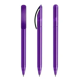 prodir prodir® Drehkugelschreiber DS3 TFF, blaue Mine, lila/transparent – Produktbild 1 von 1