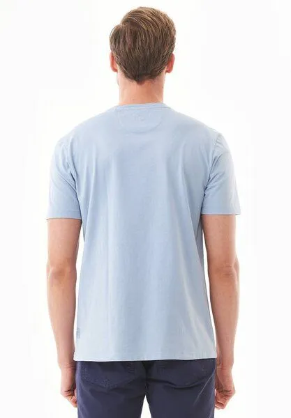 ORGANICATION ORGANICATION Natural Dye T-Shirt aus Bio-Baumwolle, Indigo plant, – Produktbild 4 von 4