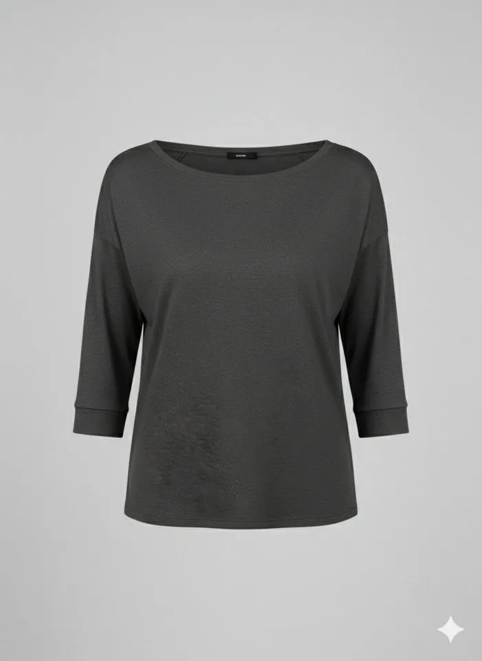 ragwear ragwear 3/4-Arm-Shirt SHIMONA O mit 3/4 Ärmel, Grau, – Produktbild 3 von 3