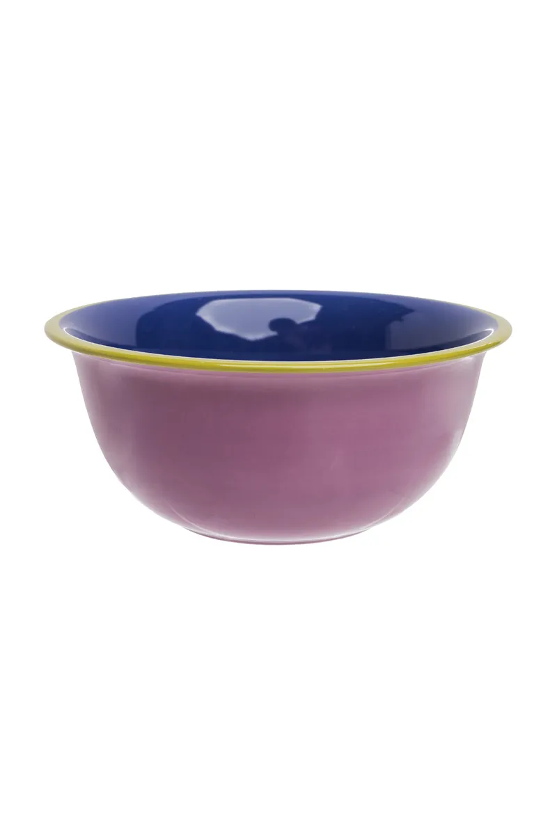Tranquillo Schüssel COLOURI Violett – Steinzeug - violett – Produktbild 1 von 2