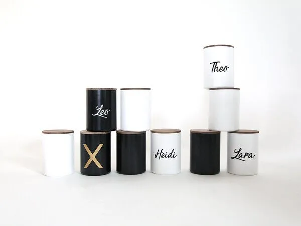 werkvoll by Lena Peter werkvoll by Lena Peter Recycling Feuerlöscher Namensdose FIRE, Rot, – Produktbild 3 von 4