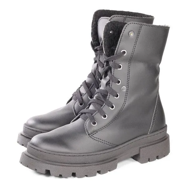 Fairticken Fairticken Stiefel Vegan BRAGA gefüttert mit veganem "Mais"-Leder, Schwarz, – Produktbild 4 von 4