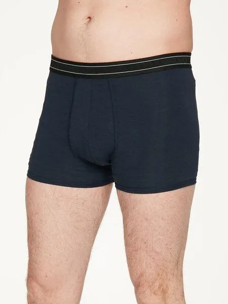 Thought Thought Arthur Plain Bambus Boxers, Black, – Produktbild 3 von 4