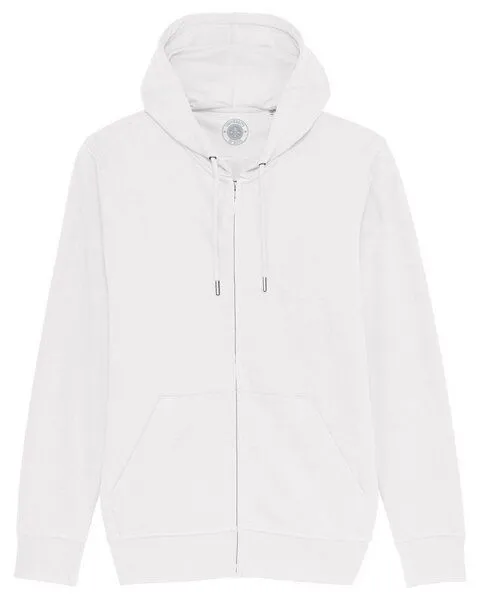 University of Soul University of Soul Unisex Hoodie aus Bio-Baumwolle "Sheldon", Weiß, – Produktbild 1 von 2