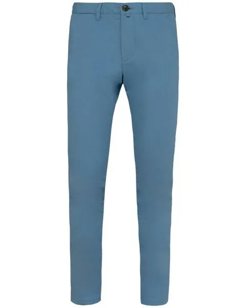 Greenspired Greenspired Umweltfreundliche Herren Chinohose Slimfit 235 g/m², Blau, – Produktbild 1 von 2