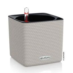 Lechuza® Lechuza® 'Cube Color 14', sandbraun, ca. 14 x 14 x H 13,5 cm – Produktbild 1 von 1