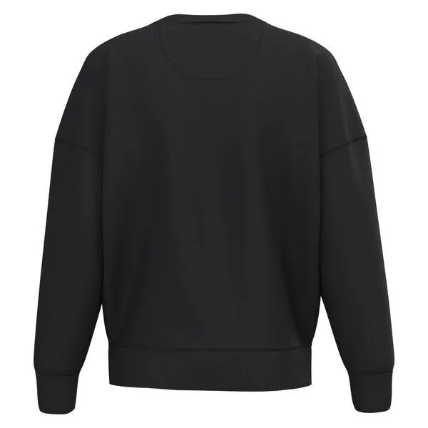 YTWOO YTWOO Damen Basic Sweatshirt, Schwarz, – Produktbild 3 von 4