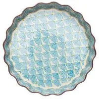 Tranquillo Tranquillo Quicheform ART DECO 22 cm, Blau, – Produktbild 2 von 8