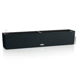 Lechuza® Lechuza® Pflanzkasten 'Balconera Cottage 100', schwarz, ca. 99 x 19 x H 19 cm – Produktbild 1 von 1