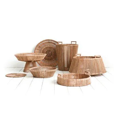 Piet Hein Eek Piet Hein Eek Flache Schale aus Palmholz in zwei Größen – Produktbild 3 von 3