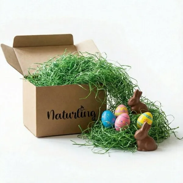 naturling naturling Ostergras 500g - Holzwolle oder Heu für Osternest – Produktbild 3 von 8