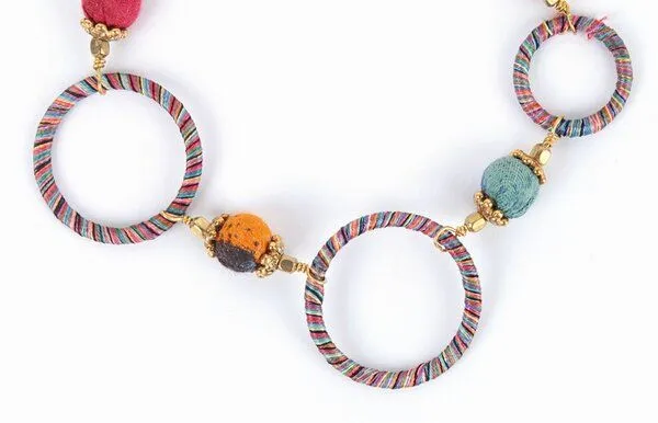 El Puente El Puente Armband | Fair Trade & Handmade aus Indien, Mehrfarbig, – Produktbild 2 von 2