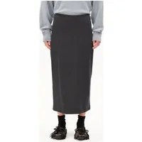ARMEDANGELS ARMEDANGELS PATINAA Damen Jerseyrock aus LENZING ECOVERO Viskose Mix, Steel melange, – Produktbild 1 von 1