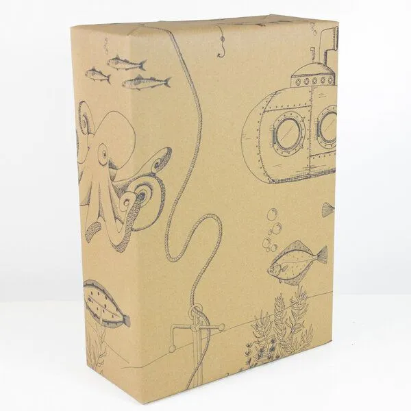 Bow & Hummingbird Bow & Hummingbird Geschenkpapier/Poster Unterwasserwelt – Produktbild 3 von 8