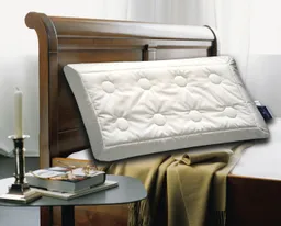 billerbeck Nackenstützkissen Concerto, Kissen 40x80cm, Füllung: hydrophiler Schaum VILAX HS, Bezug: Superfeiner Edel-Satin (100% Baumwolle), hydrophil, versteppt mit AIRSOFT®plus (90% Polyester-Hohlfaser, 10% Lyocell mit Silberanteil), Seitenschläfer, Bauchschläfer, Rückenschläfer, Die softe Matratzenauflage für hygienisch frischen Schlafgenuss – Produktbild 1 von 1