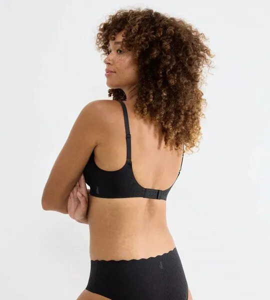 Sloggi Sloggi ZERO Feel Bliss | Push-Up BH, Schwarz, – Produktbild 3 von 3
