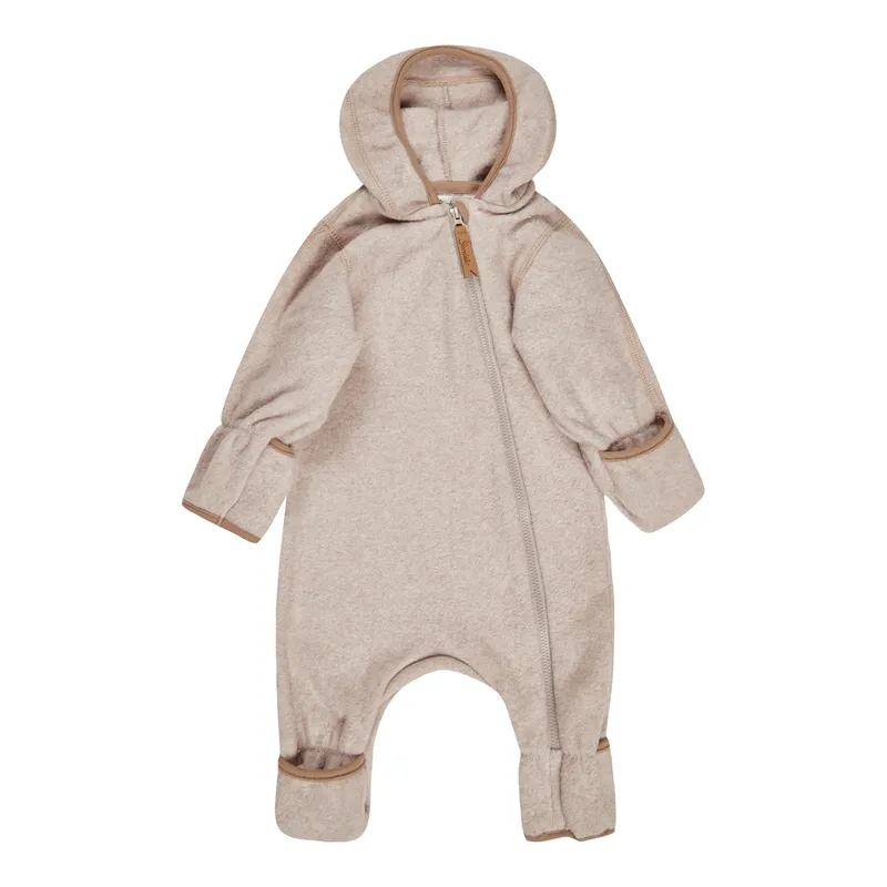Sterntaler Sterntaler Safari Baumwollfleece-Overall, Beige, – Produktbild 1 von 3