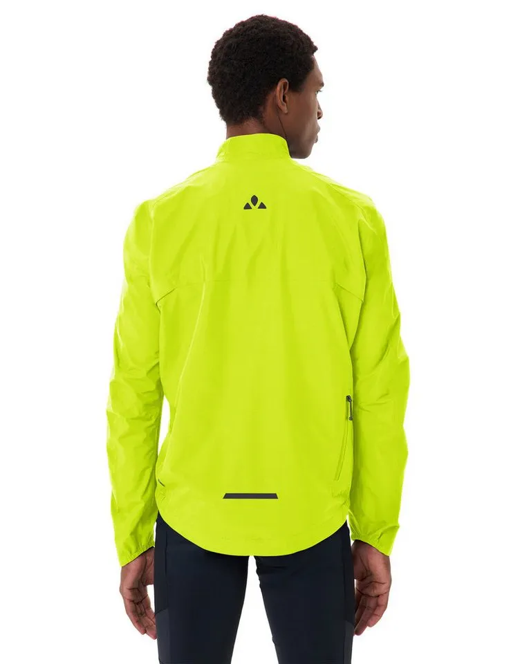 Vaude Vaude Fahrradjacke Men's Kuro Pro Rain Jacket (1-St) wasserdicht, winddicht und atmungsaktiv, Gelb, – Produktbild 4 von 5