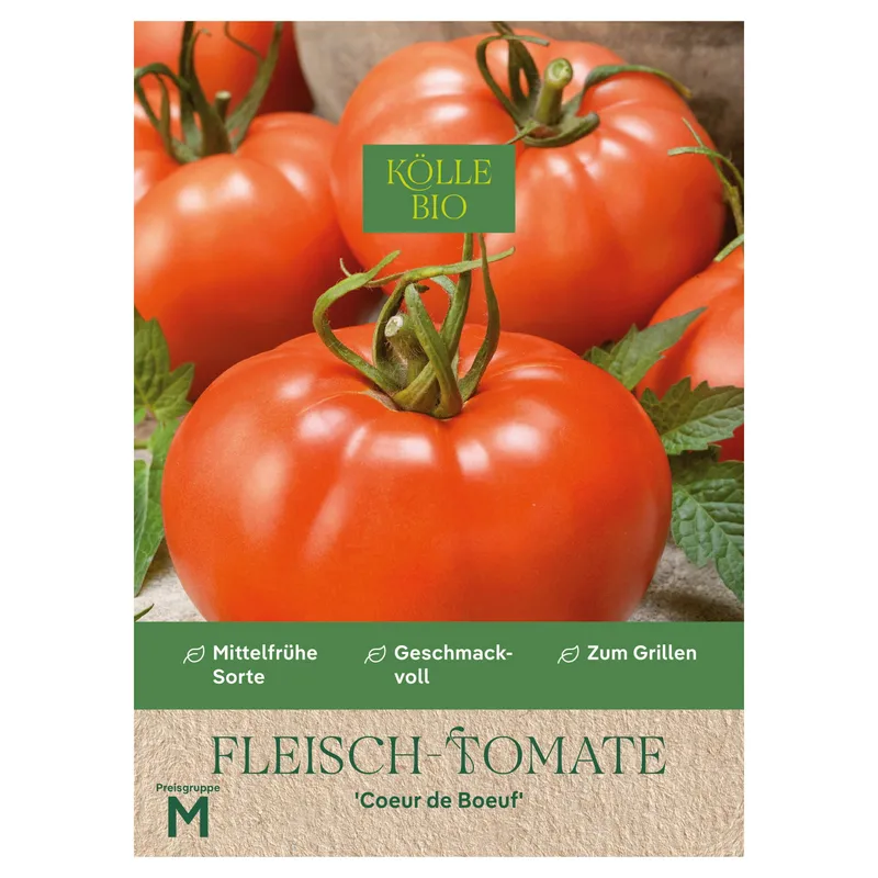 Kölle Bio Kölle Bio Saatgut Fleischtomate 'Coer de Boeuf', Rot, – Produktbild 1 von 1