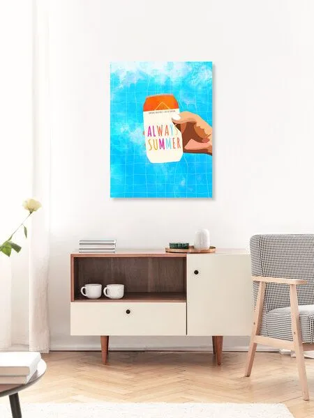 Photocircle Photocircle Poster / Leinwandbild - Always Summer – Produktbild 3 von 4