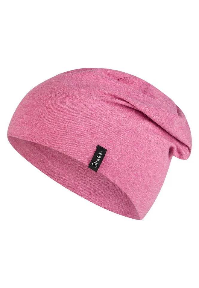 Sterntaler Sterntaler Beanie OCS Beanie melange (1-St) Kindermütze aus weichem Melange-Singlejersey, Silberfarben, – Produktbild 1 von 5