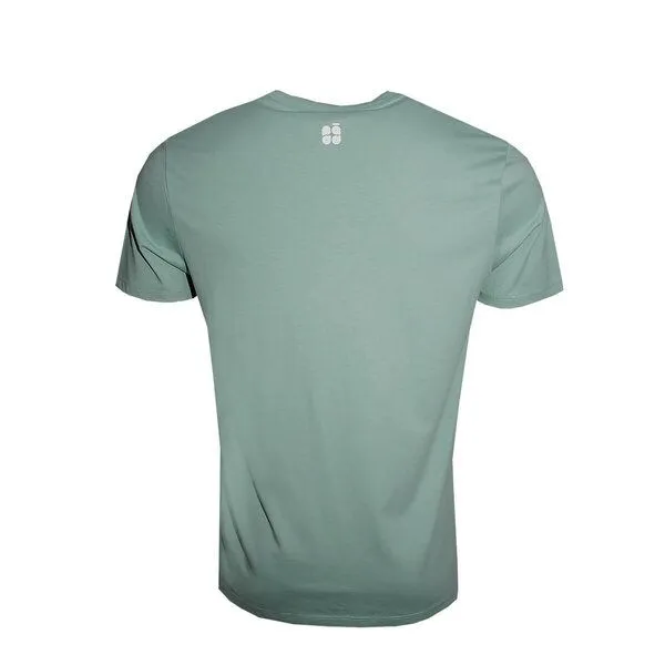 FÄDD FÄDD Herren T-Shirt Rundhals aus Bio-Baumwolle "Spritz BT" türkis grün, Grün, – Produktbild 3 von 4