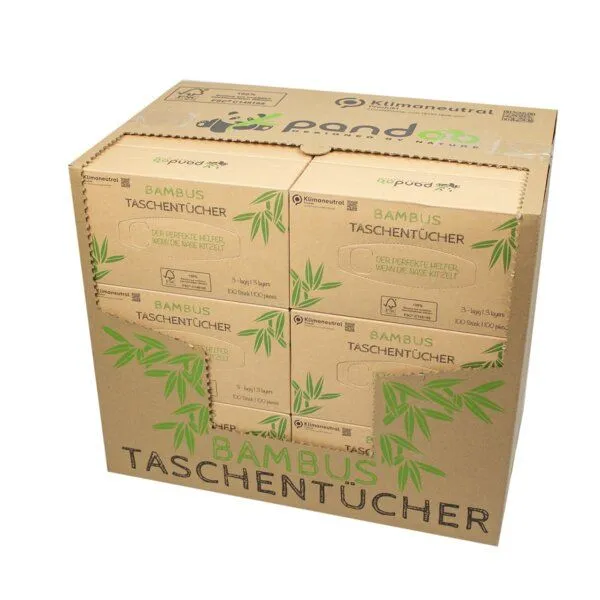 pandoo pandoo 100% Bambus Taschentücher – Produktbild 2 von 6