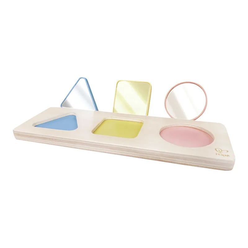 Hape Hape Spiegelpuzzle Montessori, Mehrfarbig, – Produktbild 1 von 3