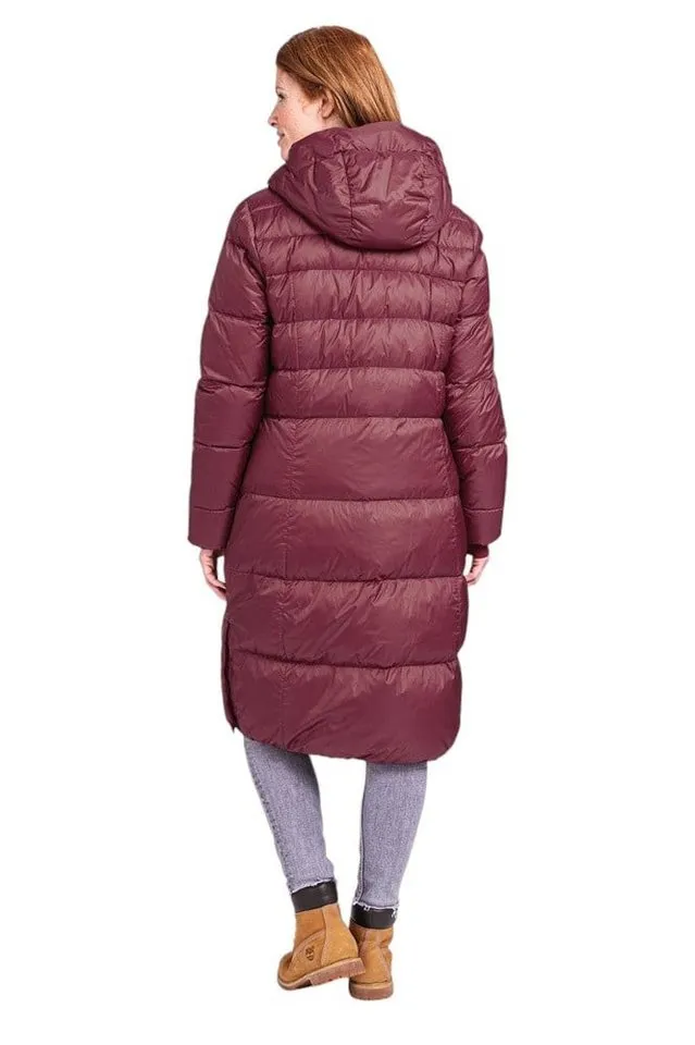 Schöffel Schöffel Wintermantel Kenosha (Daunenmantel, winddicht, wasserabweisend) burgundrot Damen – Produktbild 1 von 5