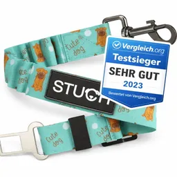 STUCH STUCH Universeller Bungee Autogurt für Hunde & Katzen türkis – Produktbild 1 von 1