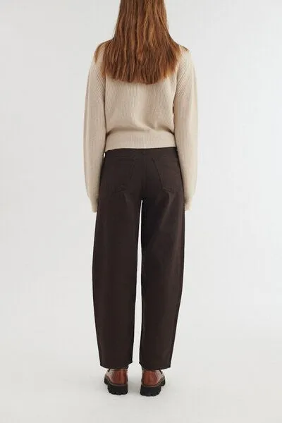 Basic Apparel Basic Apparel Jeans EA aus Bio-Baumwolle und recycelter Baumwolle, Braun (chocolate-torte), – Produktbild 4 von 4