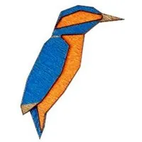 BeWooden BeWooden Brosche aus Holz - Eisvogelbrosche | Mode Schmuck | Unisex – Produktbild 1 von 1