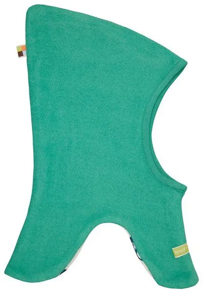 loud + proud loud + proud Babys & Kinder Wende-Schlupfmütze aus Baumwoll-Fleece, GOTS-zertifiziert, Plant(grün), – Produktbild 1 von 2