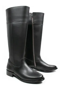 Will's Vegan Store Will's Vegan Store Damen vegan Kniehohe Stiefel Schwarz – Produktbild 1 von 1
