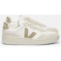 Veja Veja Herren-Sneaker - V-90 O.T. Leather, Braun (extra white taupe), – Produktbild 1 von 1