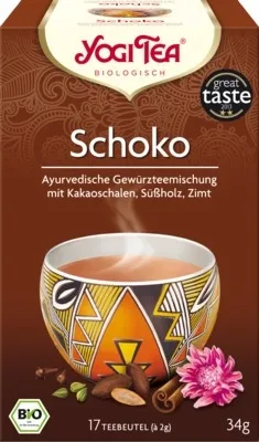 YOGI TEA YOGI TEA Schoko Bio Filterbeutel 17X2.0 g Filterbeutel – Produktbild 1 von 1