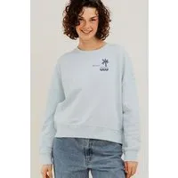 Kultgut Kultgut Artdesign - Biofair- Pulloversweater im Boxistyle / Ocean Treasure – Produktbild 1 von 1