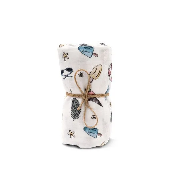 Hutch&Putch Hutch&Putch Mulltuch Bio Baumwolle • Beach Day – Produktbild 1 von 4