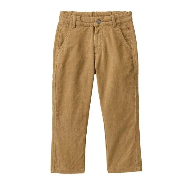 People Wear Organic People Wear Organic Kord Hose, blau und braun, uni, Bio-Baumwolle, Blue, – Produktbild 1 von 1