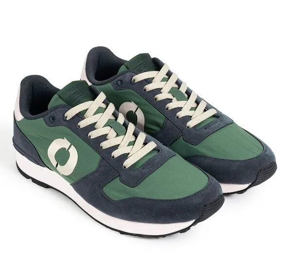 ECOALF ECOALF Retro Sneaker Herren - UCLA aus recyceltem Nylon, Cypress / navy (grün), – Produktbild 2 von 4
