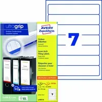 Avery Zweckform Avery Zweckform 175 Rückenschilder für Rücken 5,2cm 192 x 38 mm – Produktbild 2 von 2