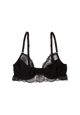 Lovjoi LOVJOI Damen vegan Bügel Bh Feathermoss Schwarz – Produktbild 1 von 1