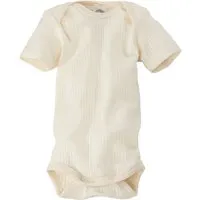 Cosilana Cosilana Body Kurzarm Baumwolle-Wolle-Seide natur Gr.86/92 – Produktbild 1 von 1