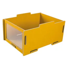 WERKHAUS WERKHAUS Aufbewahrungsbox mit PET-Fenster | stapelbar – Produktbild 1 von 1