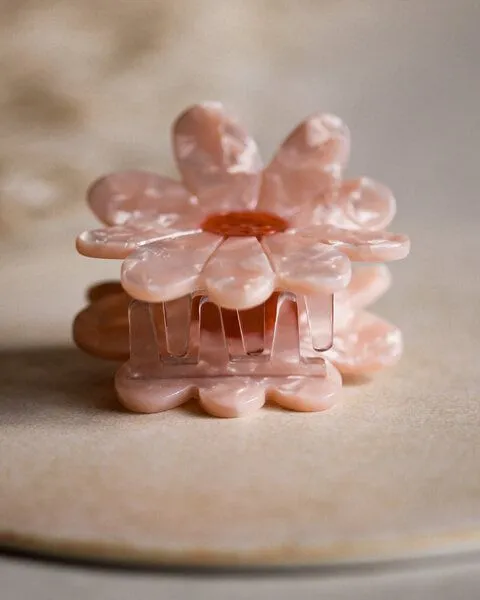 lille mus lille mus Haarklammer 'Blume', Rosa, – Produktbild 4 von 4