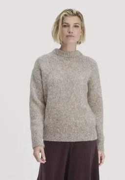hessnatur hessnatur Strick Pullover Relaxed aus Alpaka mit Bio-Baumwolle – Produktbild 1 von 1