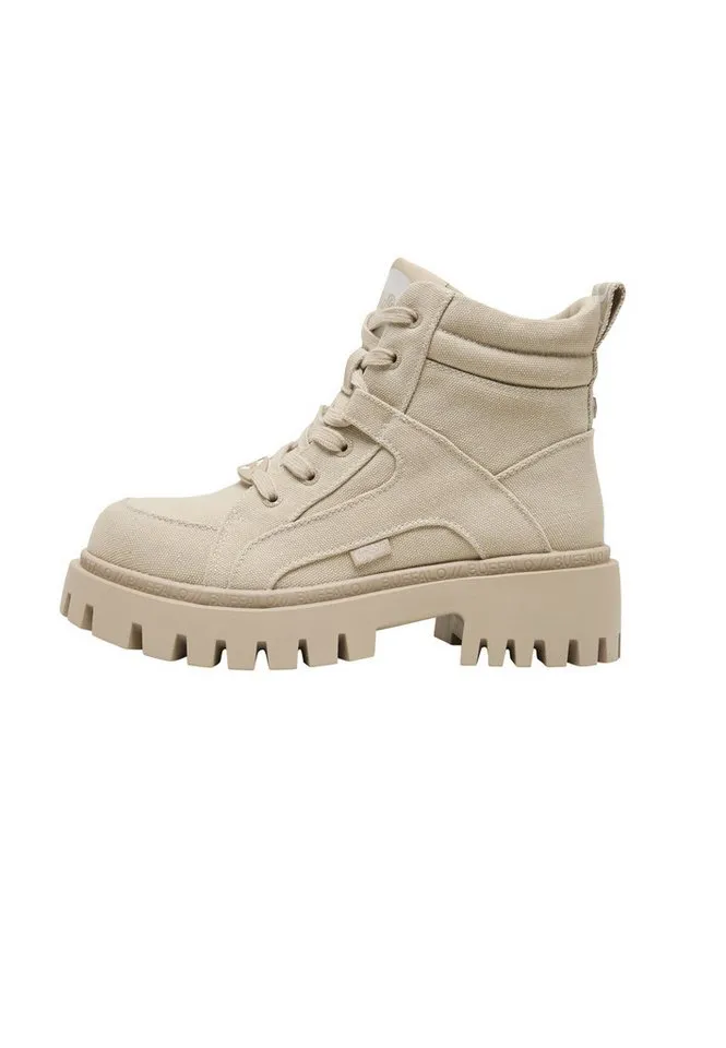 Buffalo Buffalo ZANOS NC MID - VEGAN CAVAS Stiefelette, Beige, – Produktbild 5 von 5