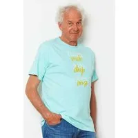 SPARKLES OF LIGHT SPARKLES OF LIGHT Yoga Shirt | THINK FEEL ACT, Türkis (grün), – Produktbild 1 von 1