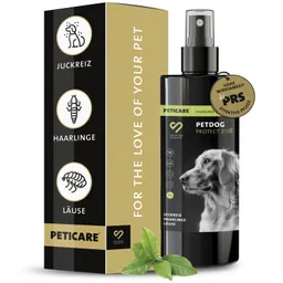 Peticare Peticare Anti-Läuse & Haarlinge Spray für Hunde, lindert effektiv Juckreiz 100 ml – Produktbild 1 von 1