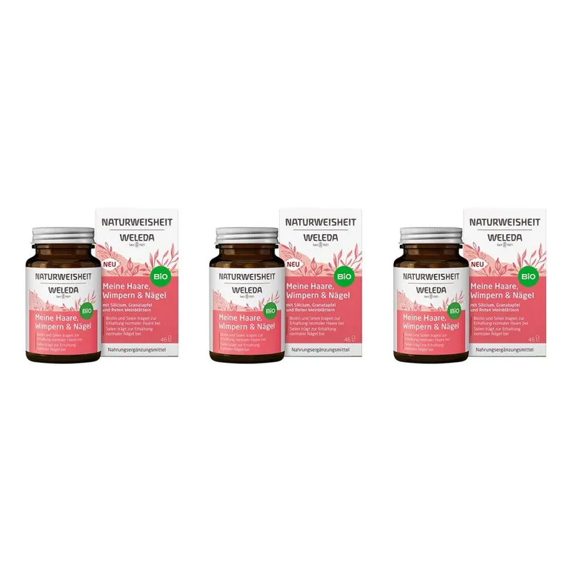 Weleda Weleda Naturweisheit Meine Haare Wimpern&nägel Kps – Produktbild 2 von 3